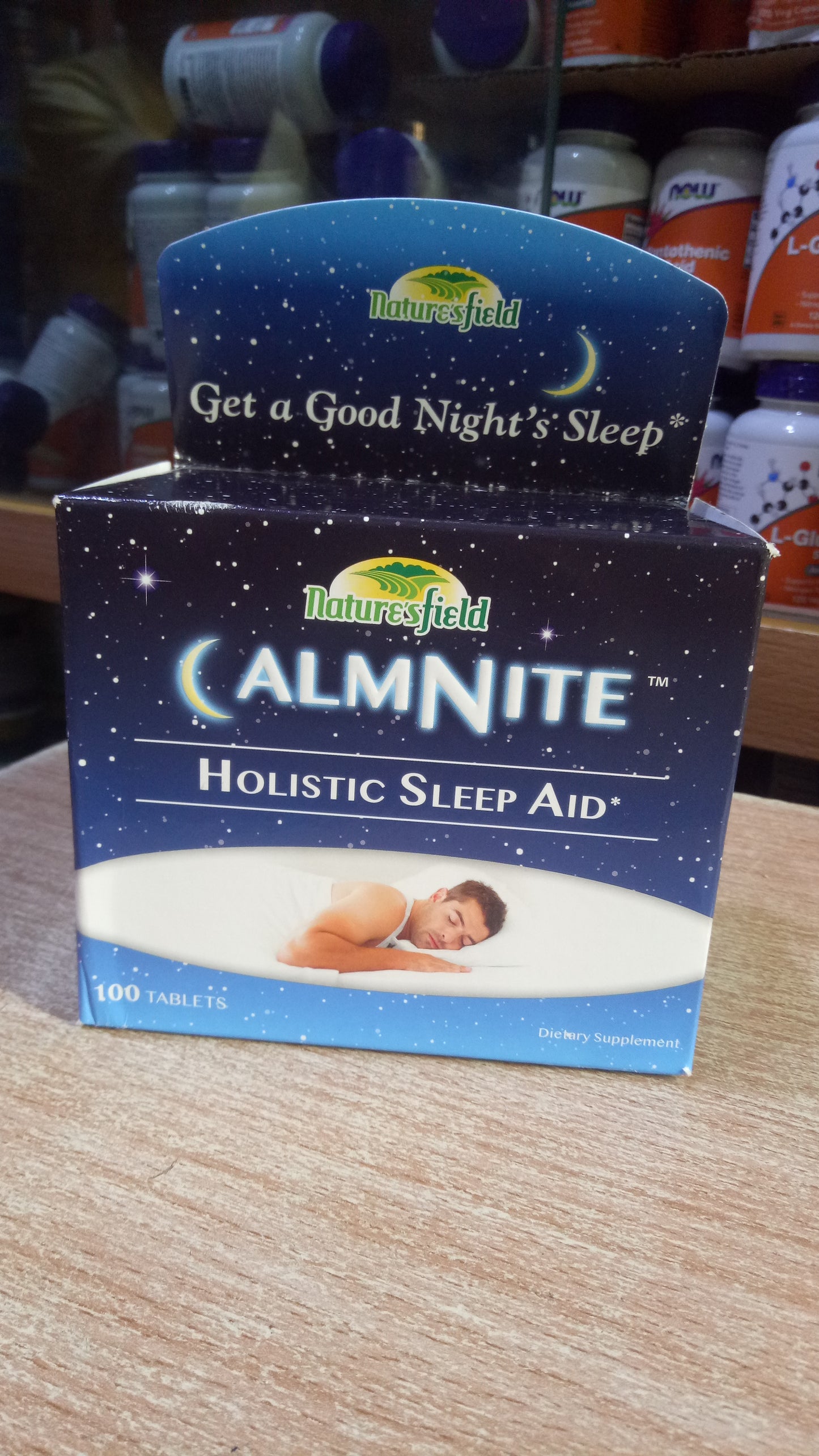 NATURE'S FIELD CALMNITE X 100 TABLETS