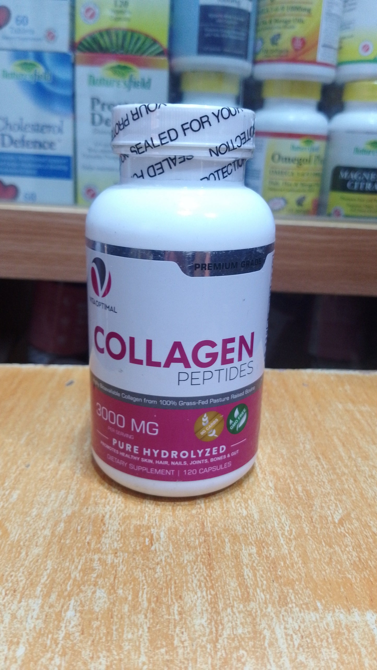 VITAOPTIMAL COLLAGEN PEPTIDES - 3000MG X 120 CAPSULES