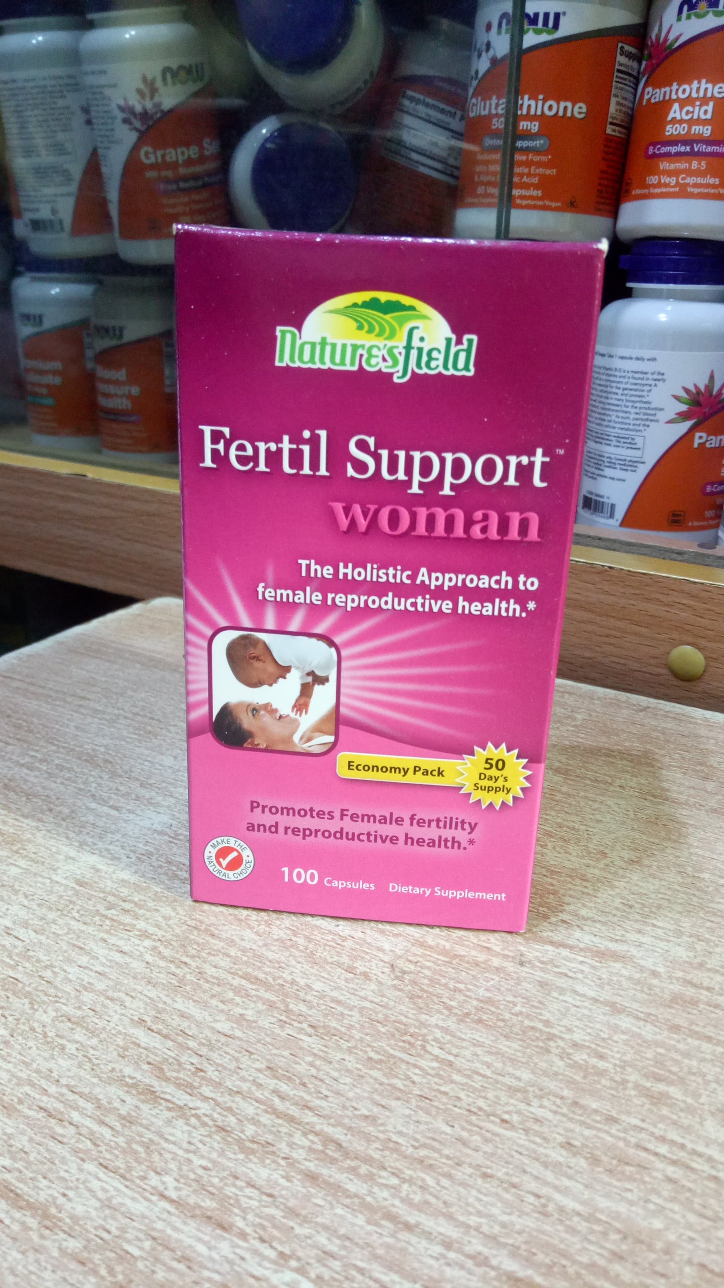 NATURE’S FIELD FERTILE SUPPORT WOMEN X 100 CAPSULES