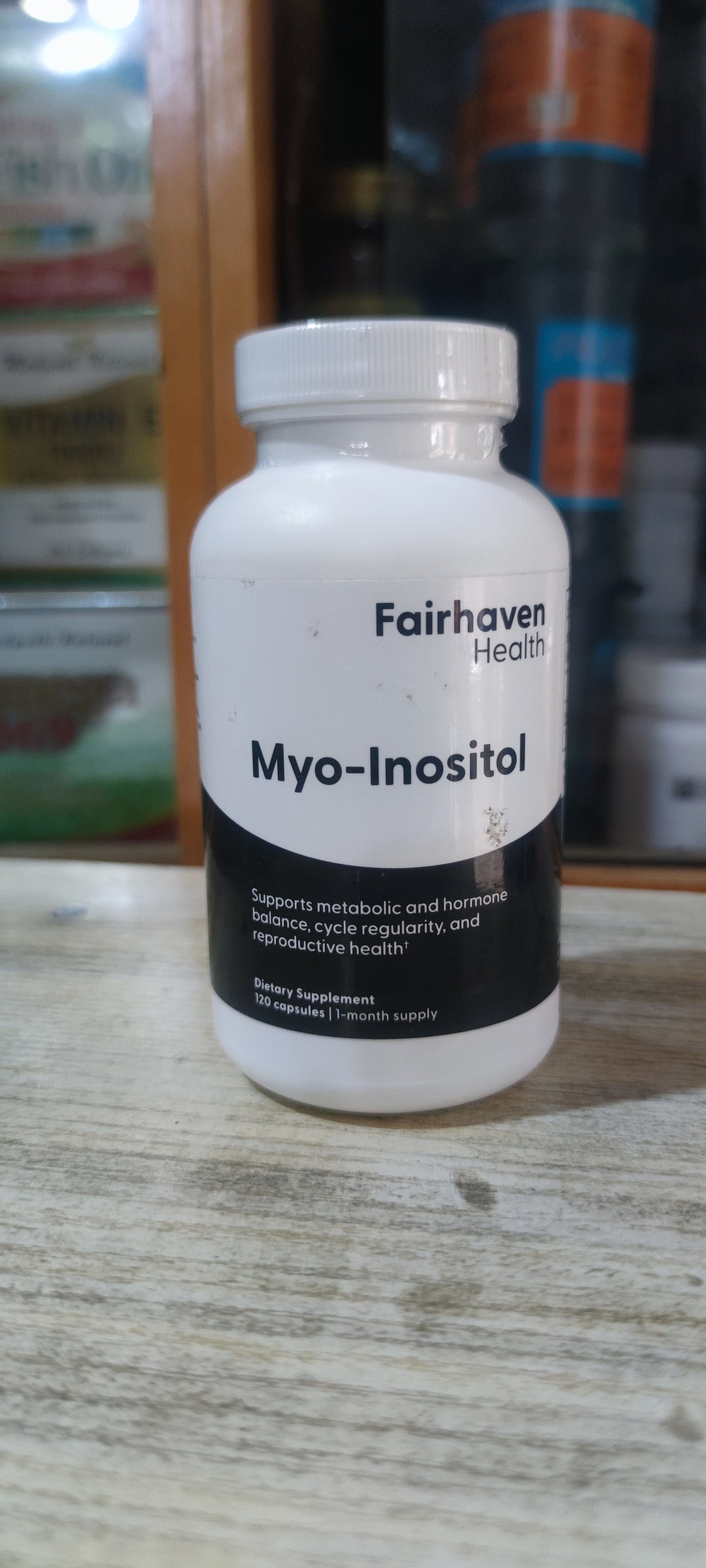 FAIRHAVEN MYO INOSITOL X 120 CAPSULES