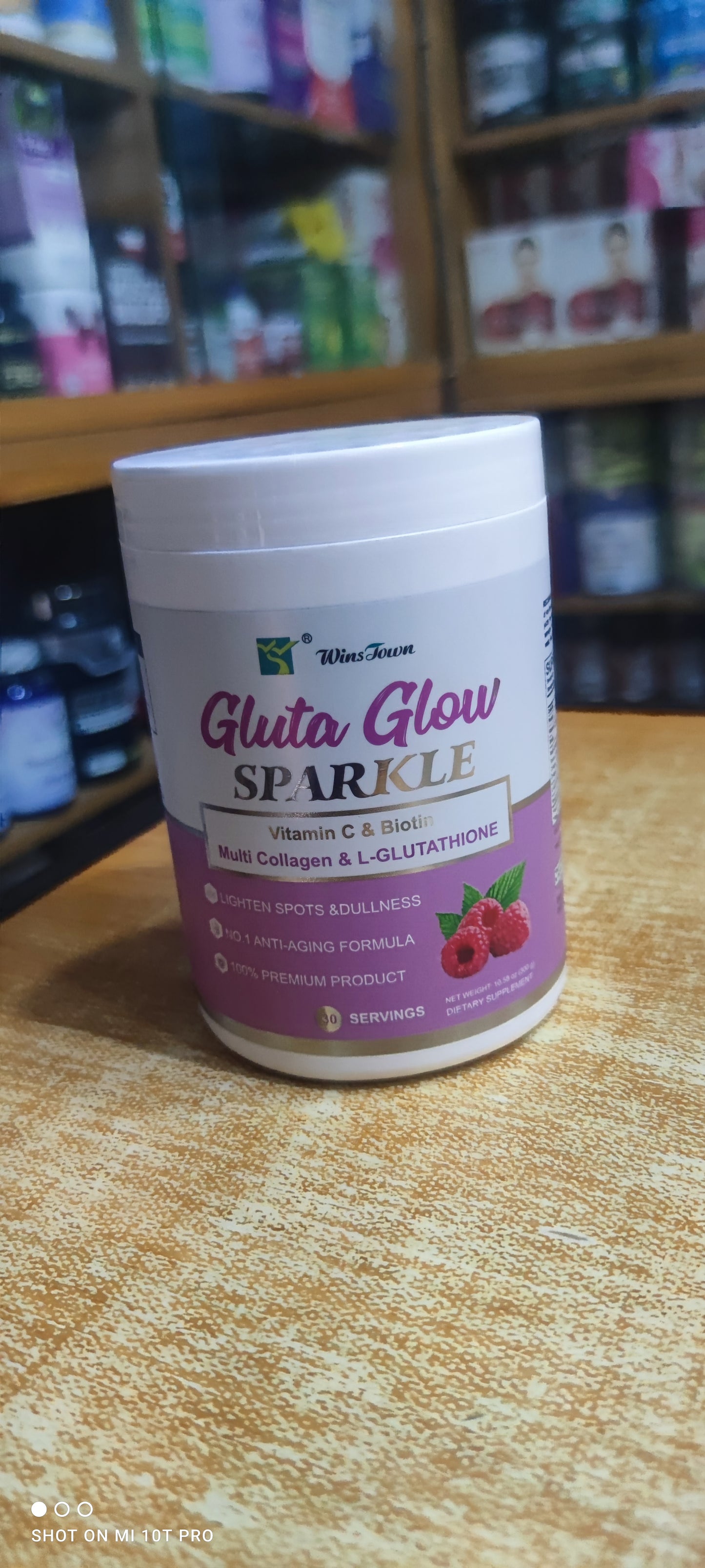 GLUTA GLOW SPARKLE MULTI COLLAGEN & GLUTATHIONE WITH VIT C & BIOTIN