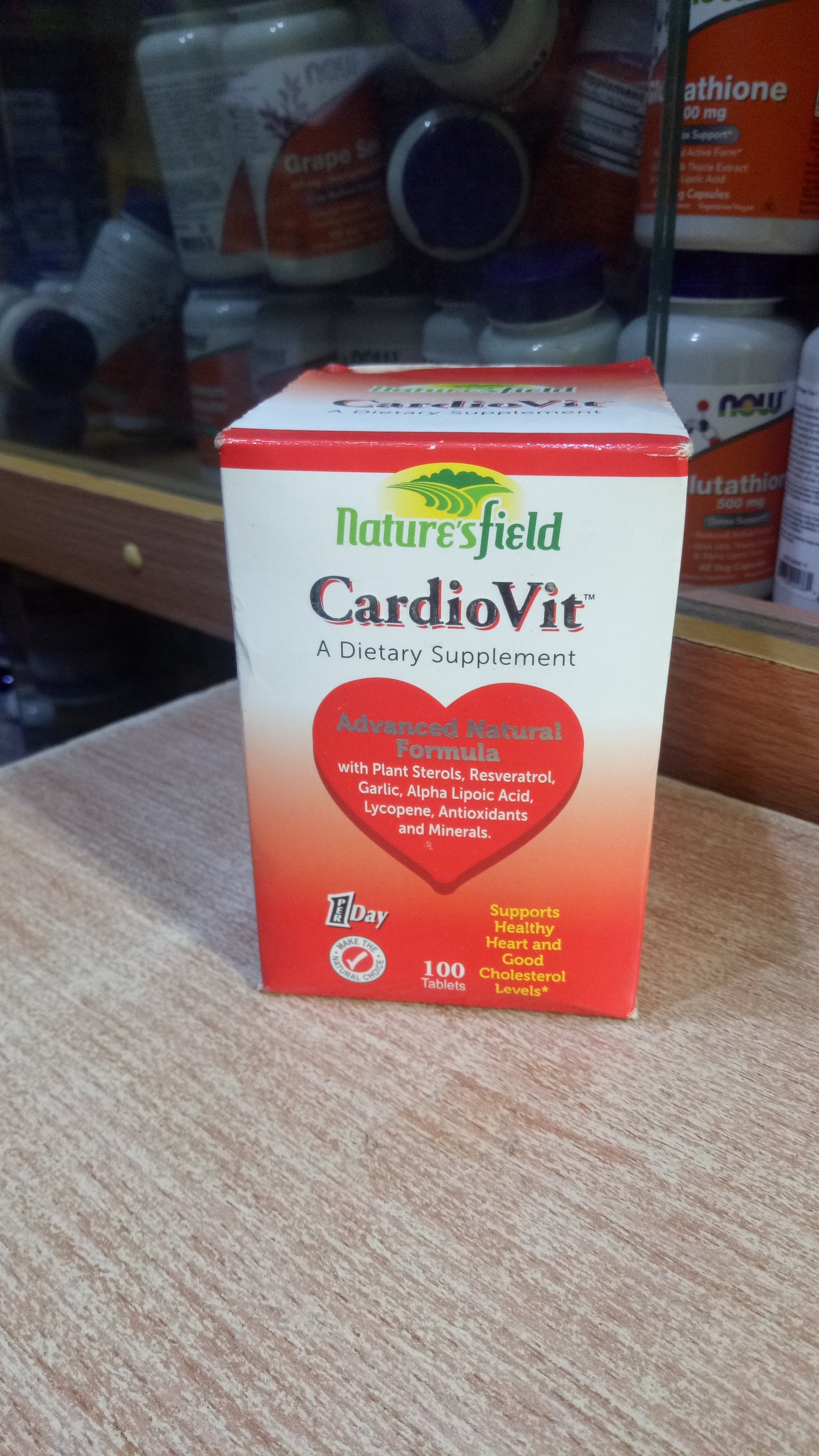 NATURE'S FIELD CARDIOVIT X 100 TABLETS