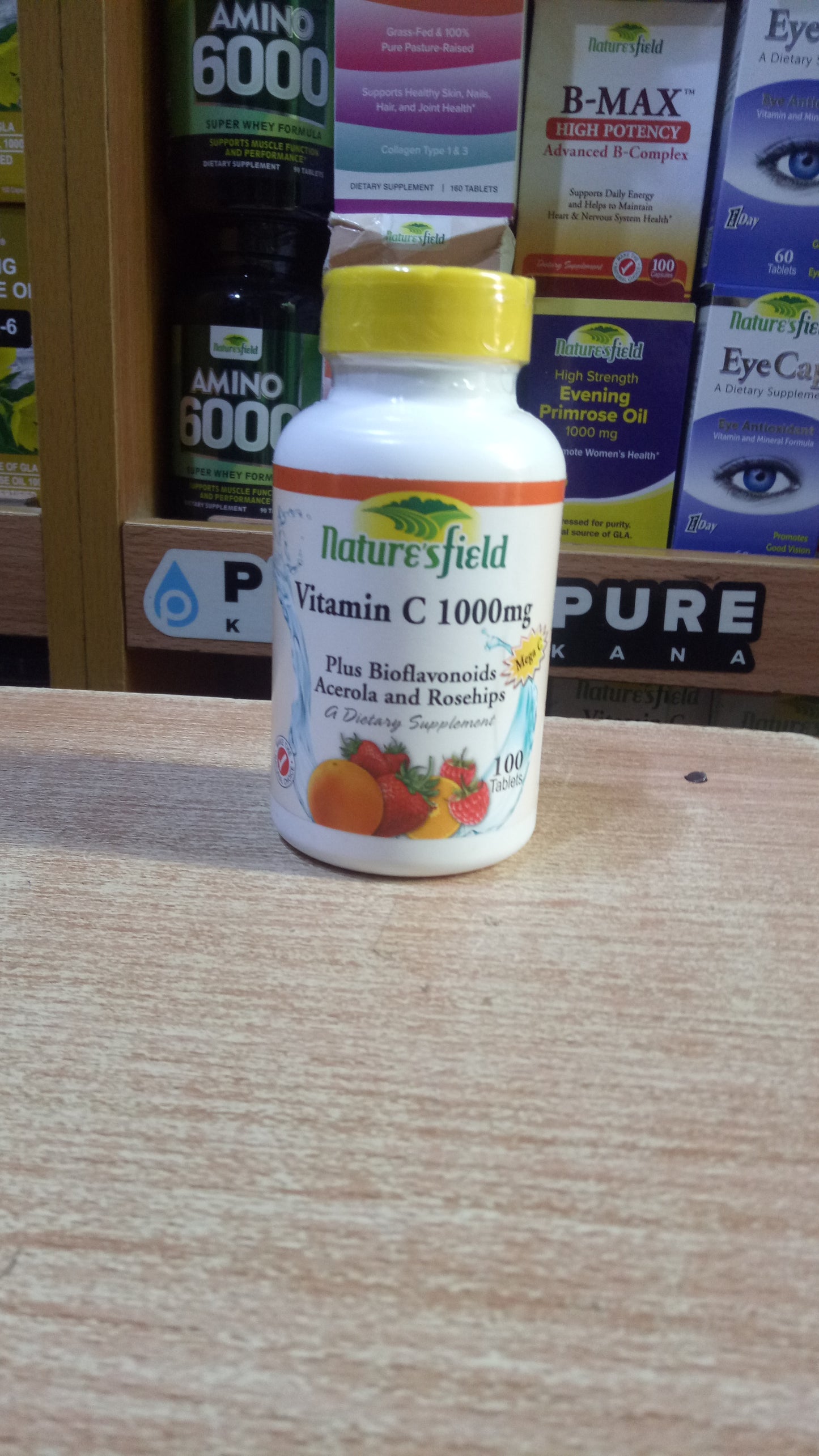 NATURE'S FIELD VITAMIN C X 100 TABLETS