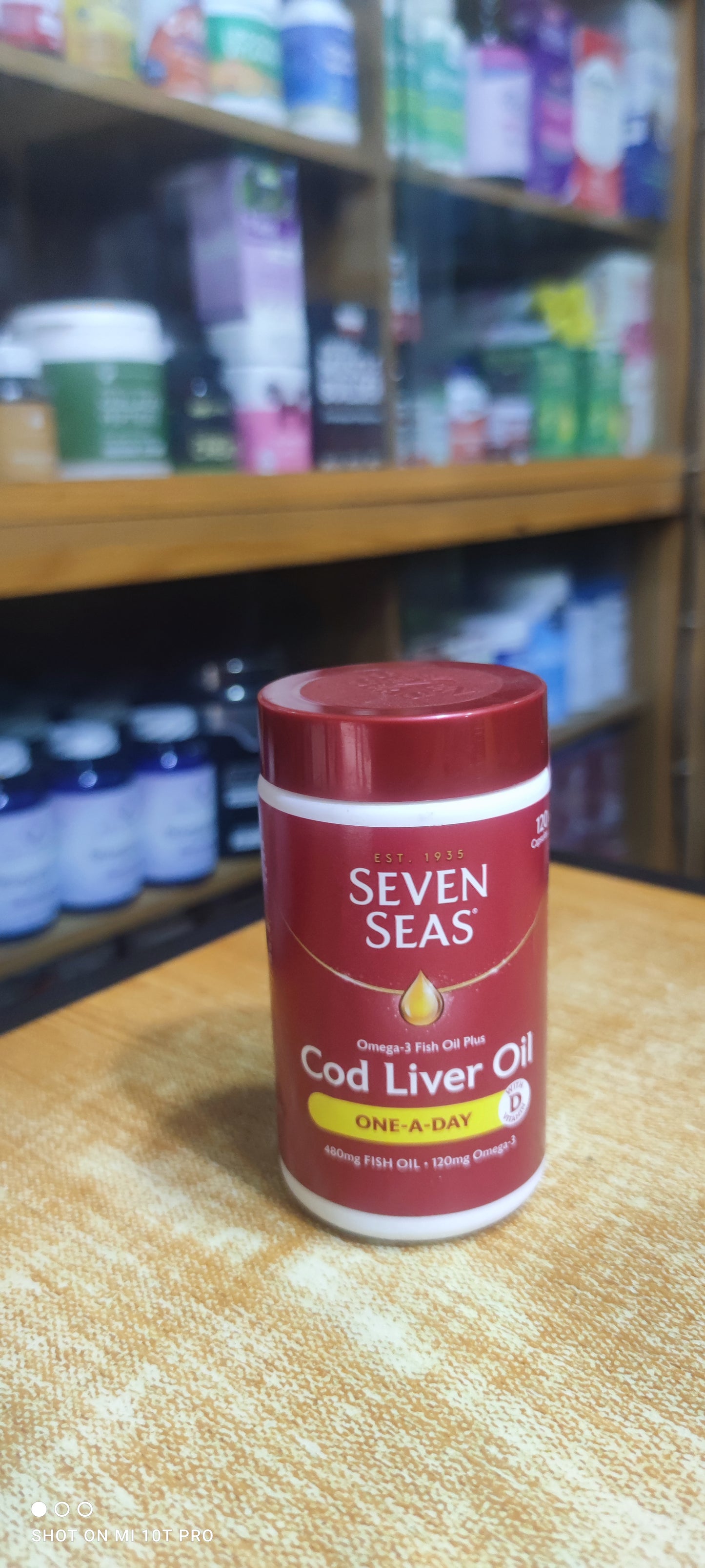 SEVEN SEAS COD LIVER OIL X 120 CAPSULES