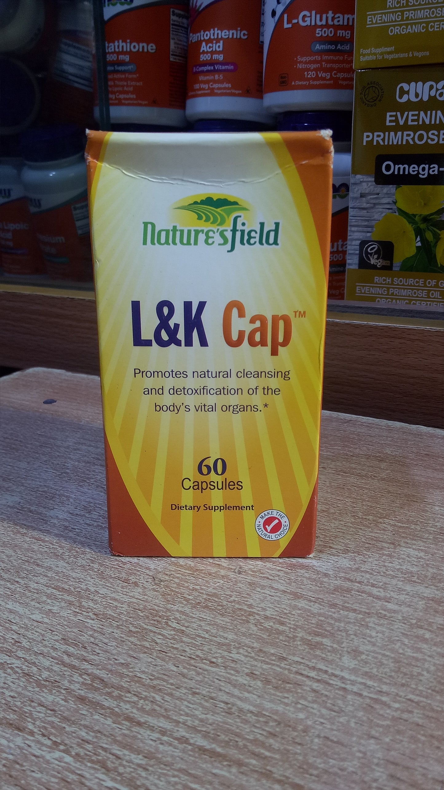 NATURE'S FIELD L&K CAP X 60 CAPSULES