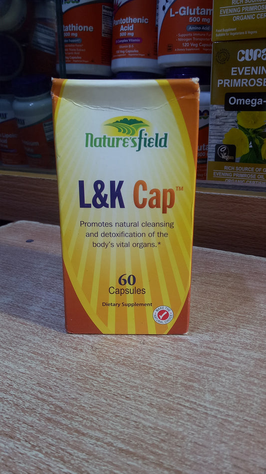 NATURE'S FIELD L&K CAP X 60 CAPSULES