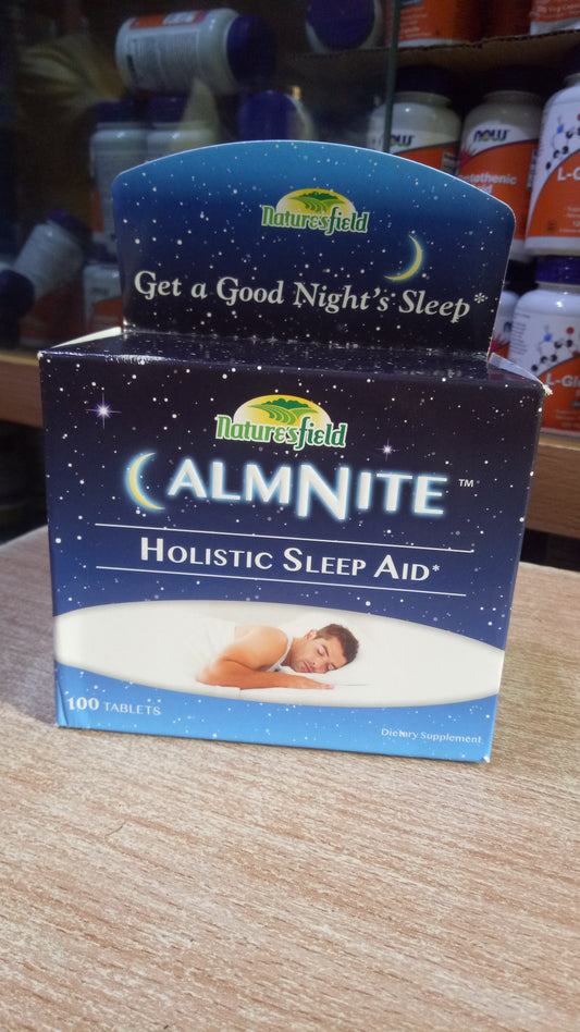 NATURE'S FIELD CALMNITE X 100 TABLETS