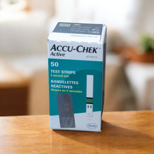 ACCU CHEK GLUCOMETER STRIP X 50
