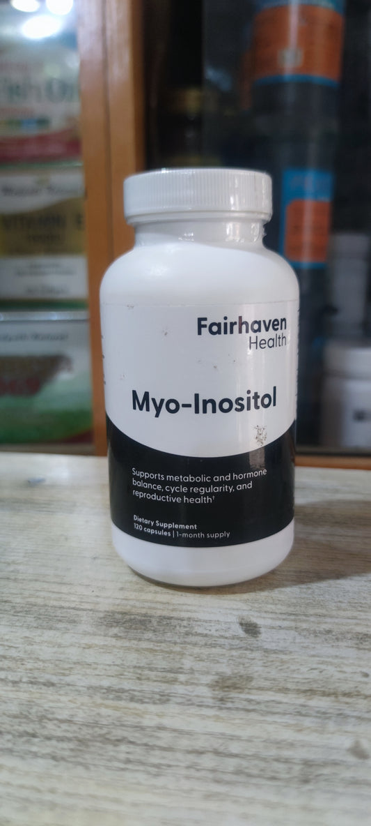 FAIRHAVEN MYO INOSITOL X 120 CAPSULES
