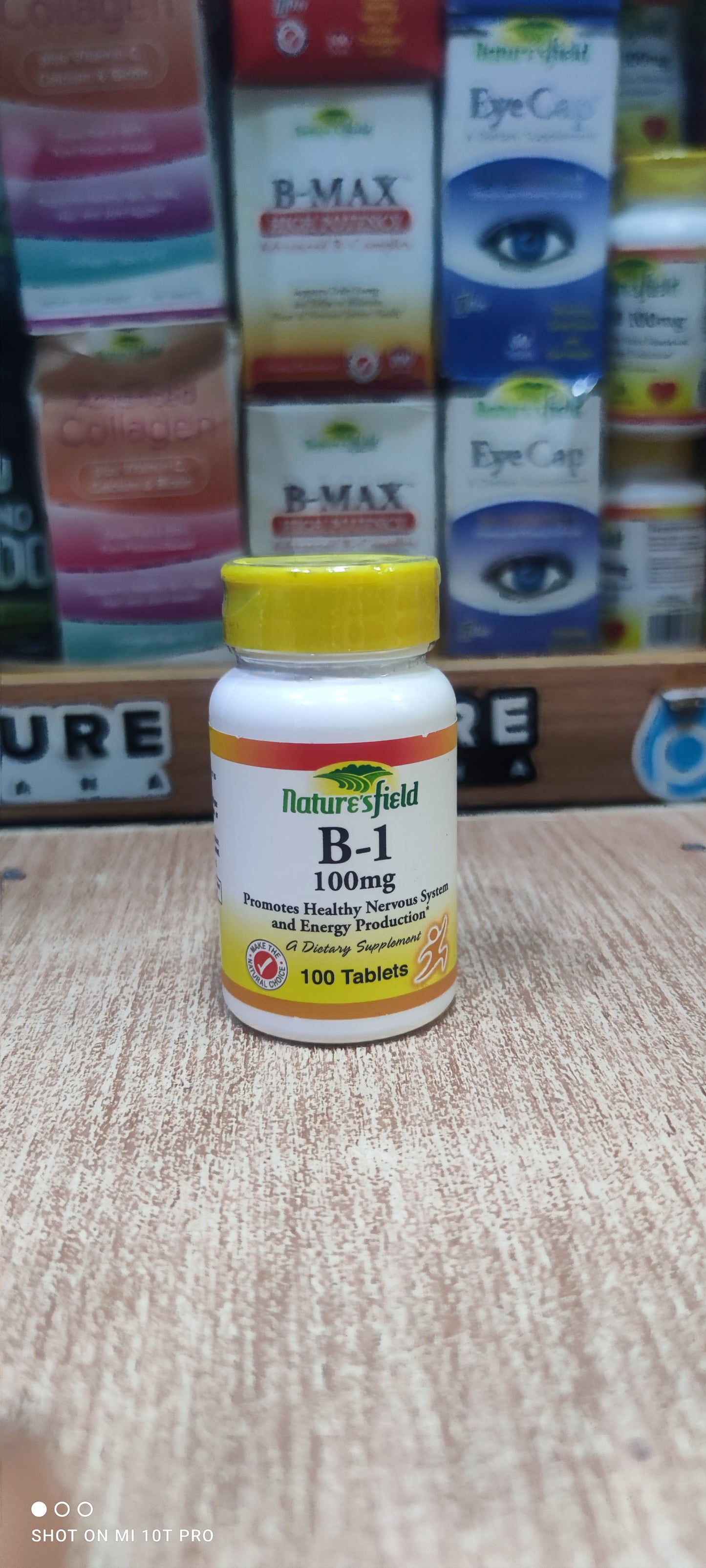 NATURE'S FIELD B-1 X 100 TABLETS