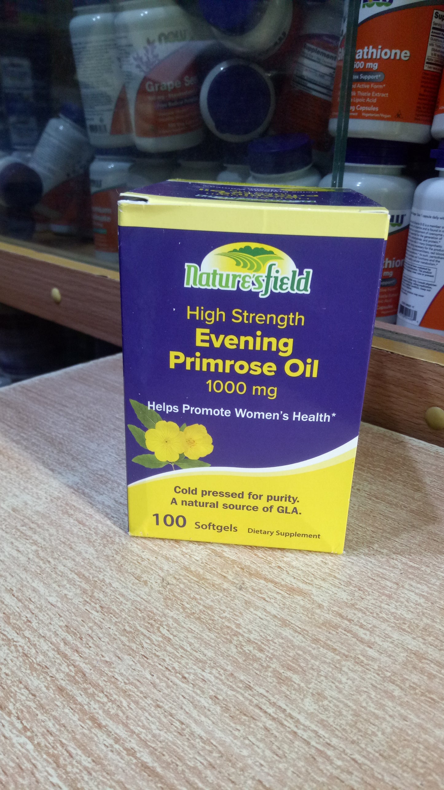 NATURE FIELD EVENING PRIMROSE OIL 1000MG X 100 SOFTNESS