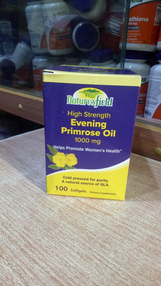 NATURE FIELD EVENING PRIMROSE OIL 1000MG X 100 SOFTNESS
