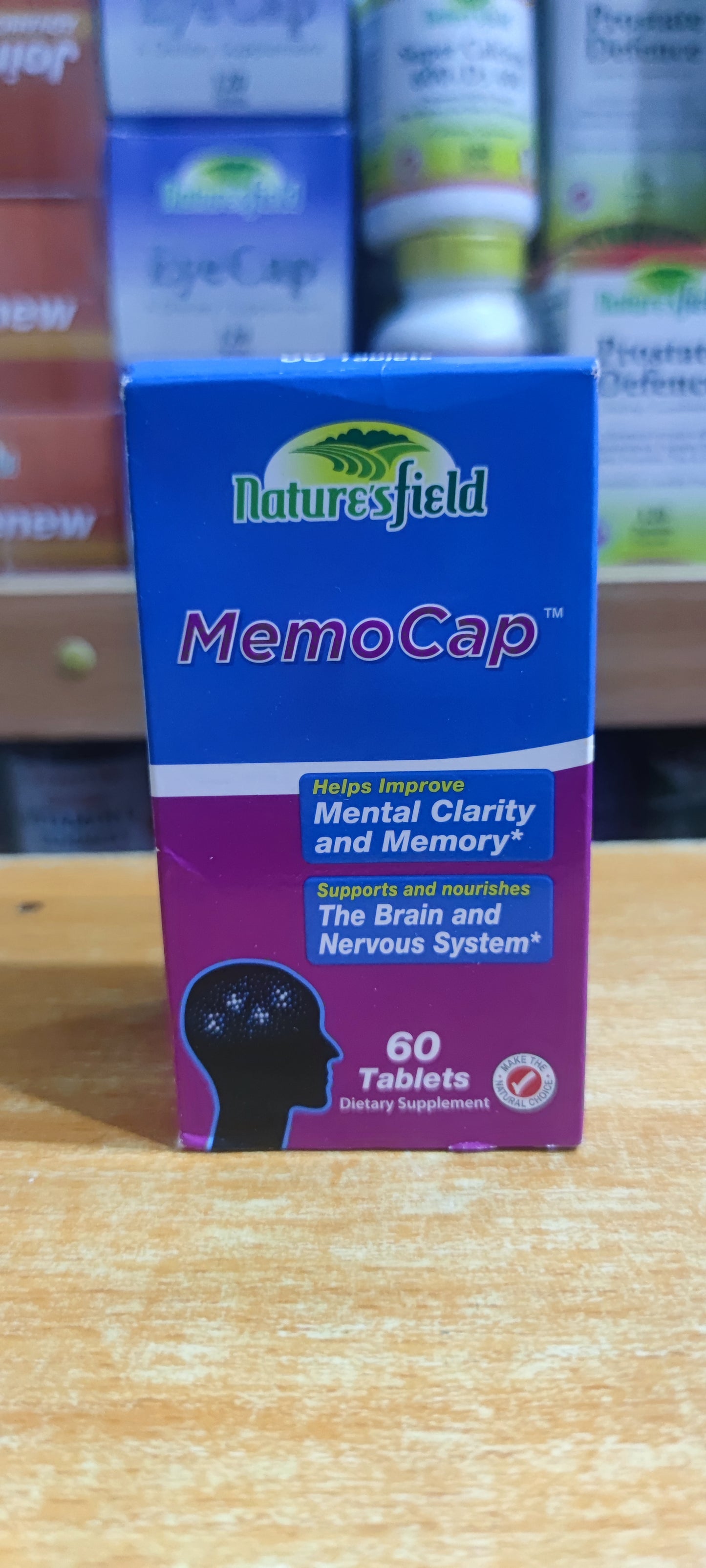 NATURE'S FIELD MEMORY CAP X 60 TABLETS