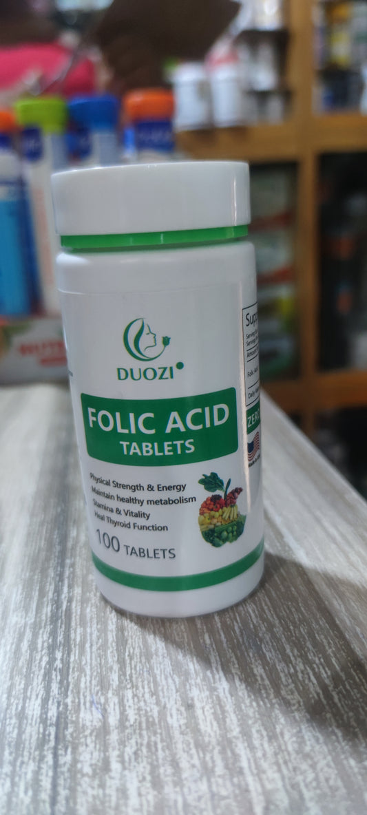 DUOZ1 FOLIC ACID 1200MG X 100 TABLETS