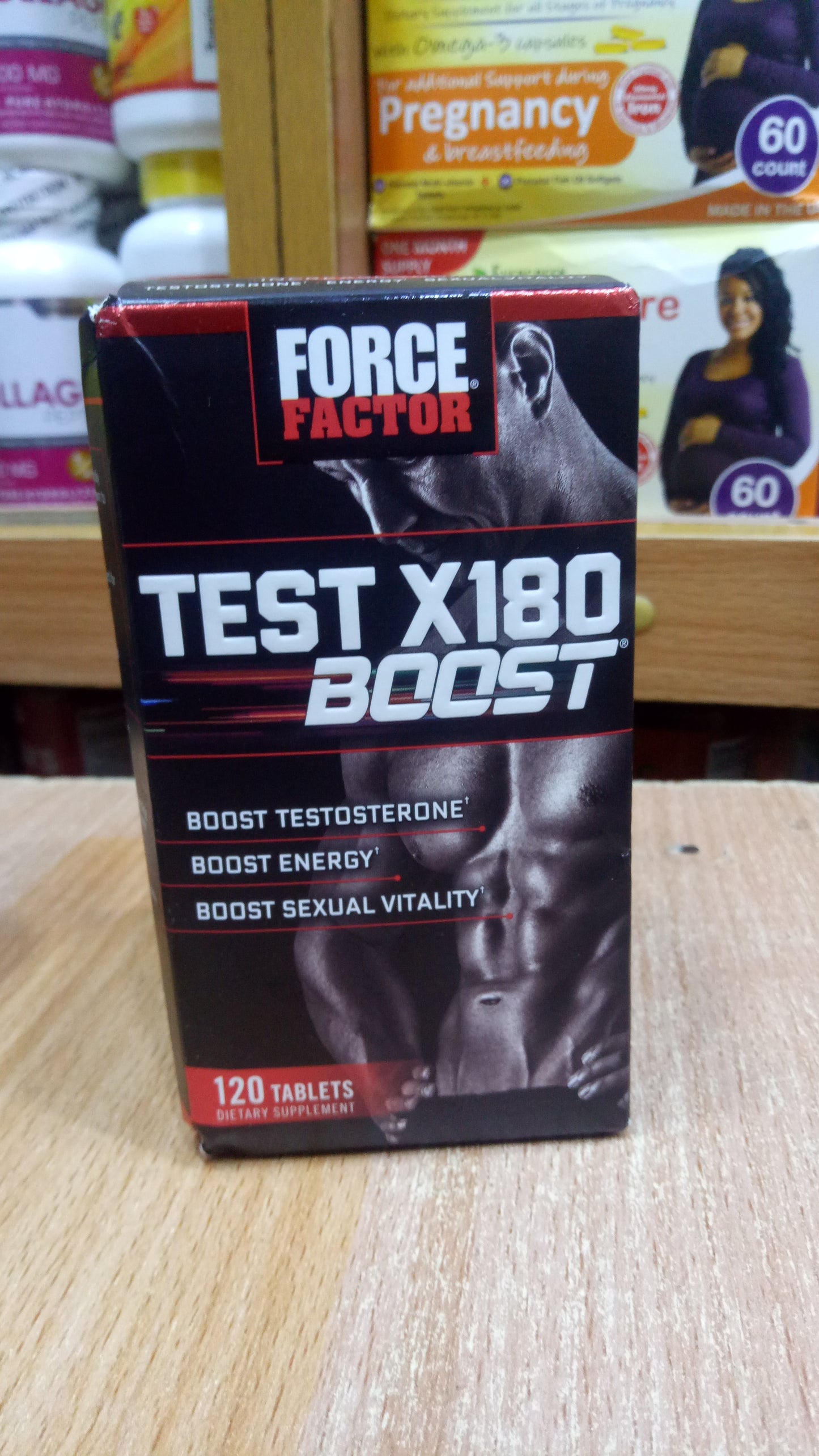 FORCE FACTOR TEST X180 BOOST X 120 TABLETS