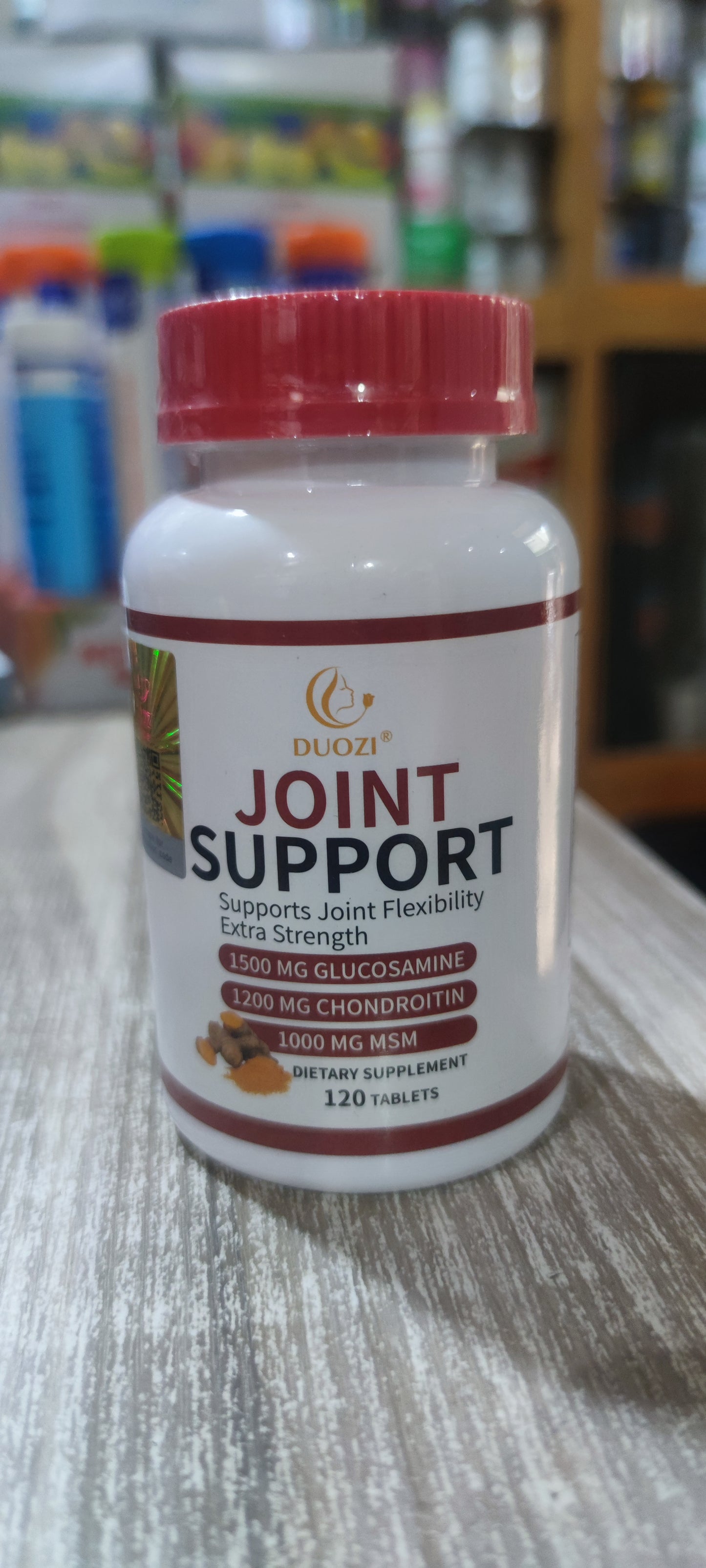 DUOZI JOINT SUPPORT (GLUCOSAMINE + CHONDROTIN + MSM) X 120 TABLETS
