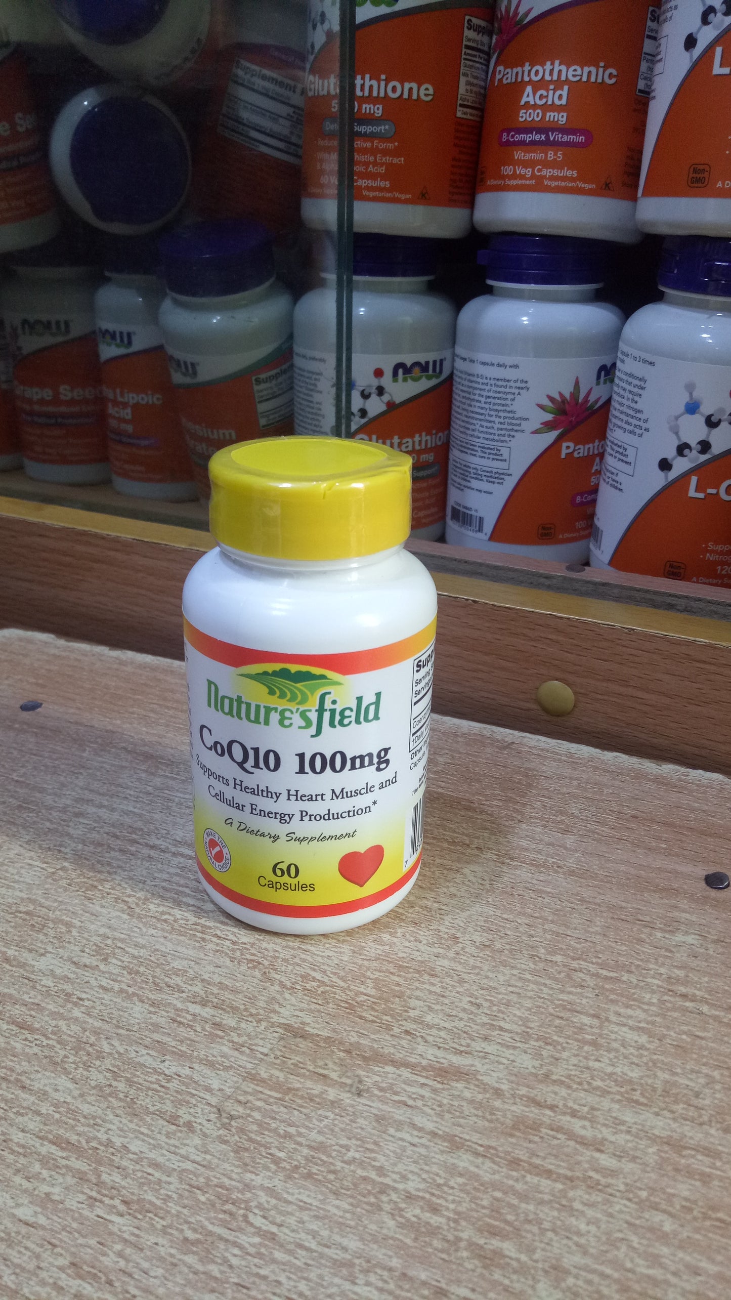 NATURE'S FIELD COQ10 X 60 TABLETS