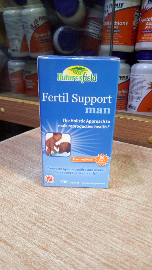 NATURE’S FIELD FERTILE SUPPORT MEN X 100 CAPSULES